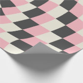 Retro-Boardmuster , Y2k Geschenkpapier (Ecke)