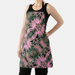 Retro Bohemisch Botanic Schürze
