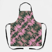 Retro Bohemisch Botanic Schürze (Vorderseite)