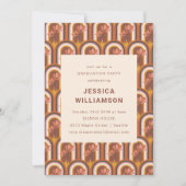 Retro Bohemisch Herbst Terrakotta auf dem Lande Ab Einladung (Vorderseite)