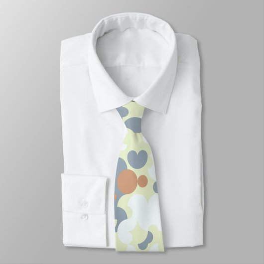 Retro Bohemisch Mled Funky Groovy Abstrakte Camouf Krawatte (Gebunden)