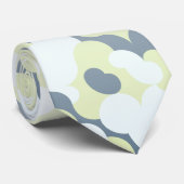 Retro Bohemisch Mled Funky Groovy Abstrakte Camouf Krawatte (Gerollt)