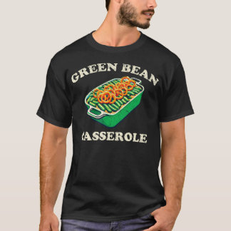 Retro-Bohnenauflauf-Schüssel Lustig T-Shirt