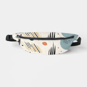Retro Boho Abstrakt Moderne Sammlung Bauchtasche (Vorderseite)