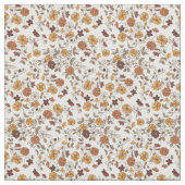 Retro Boho Blume Mittelmeer Muster Stoff (Nahaufnahme)