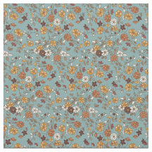 Retro Boho Blume Mittelmeer Muster