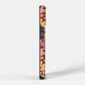 Retro-Boho-Blumenpower-Muster iPhone Hülle (Rechte Seite)