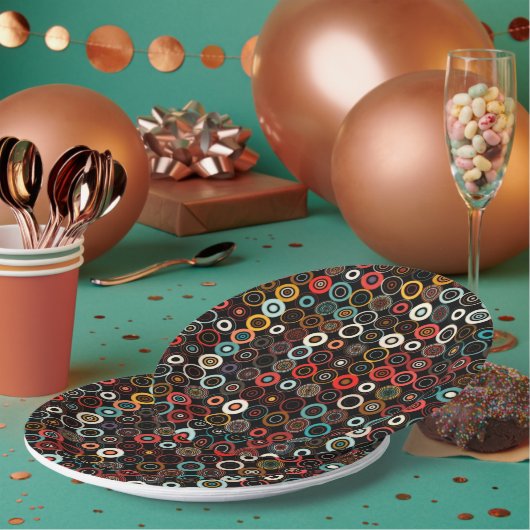 Retro Boho Circle Chic Paper Teller (Multi)