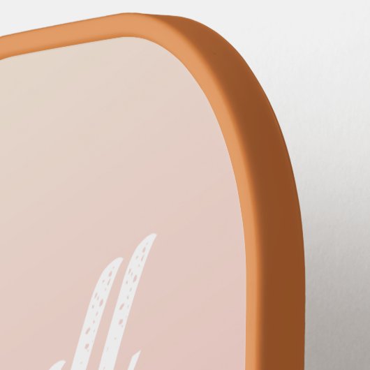 Retro Boho Colors Nana Personalisiert Pickleball Schläger (Linke Seite)