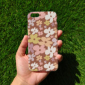 Retro Boho Flower Power Pattern Case-Mate iPhone Hülle