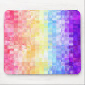 Retro Boho Funky Quirky Xenogender Karierte Stolz Mousepad (Vorne)