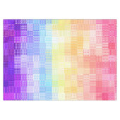 Retro Boho Funky Quirky Xenogender Karierte Stolz Tischdecke (Vorderseite (Horizontal))