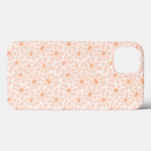 Retro Boho Groovy Blume - Fall Case-Mate iPhone Hülle (Rückseite (Horizontal))