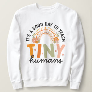Retro Boho Grundschullehrer Zitat Sweatshirt