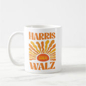 Retro Boho Harris Walz 2024 Kaffeetasse (Links)