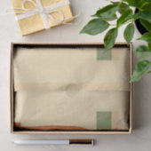 Retro-Boho-Regenbogenbogen-Minimalistisches Design Seidenpapier (Geschenk)