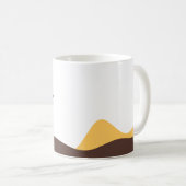 Retro Boho Sun Kaffeetasse (VorderseiteRechts)