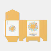 Retro Boho Sun kommt die Sonne Geschenkschachtel (Ungefaltet)