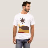 Retro Boho Sun T-Shirt (Vorne ganz)