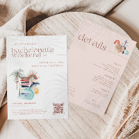 Retro Boho Surf Summer | Bachelorette Weekend