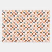 Retro Boho Wasserfarbe Regenbogenneutral Geschenkpapier Set (Vorderseite 2)