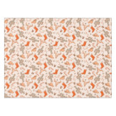 Retro Boho Western Desert Cactus Pattern Weihnacht Tischdecke (Vorderseite (Horizontal))