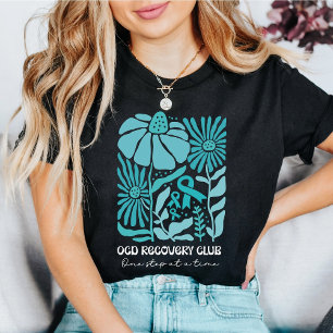 Retro Boho Zwangsstörungs-Bewältigungsclub - Schri T-Shirt