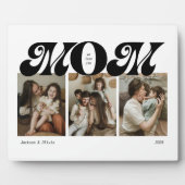 Retro Bold Mama 3 Foto-Collage Fotoplatte (Vorderseite)