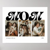 Retro-Bold-Mama-3-Foto-Collage Poster (Vorne)