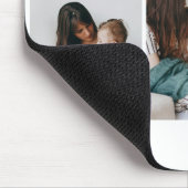 Retro Bold Mom 3 Foto-Collage Mousepad (Ecke)