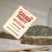 Retro Bold Party Einladung