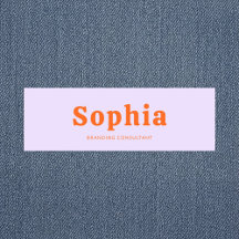 Retro Bold Serif Einfach Grün Lavendel Orange