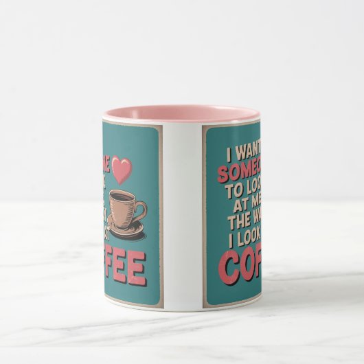 Retro Bold Tasse "I want I Had Jones" (Zentrum)