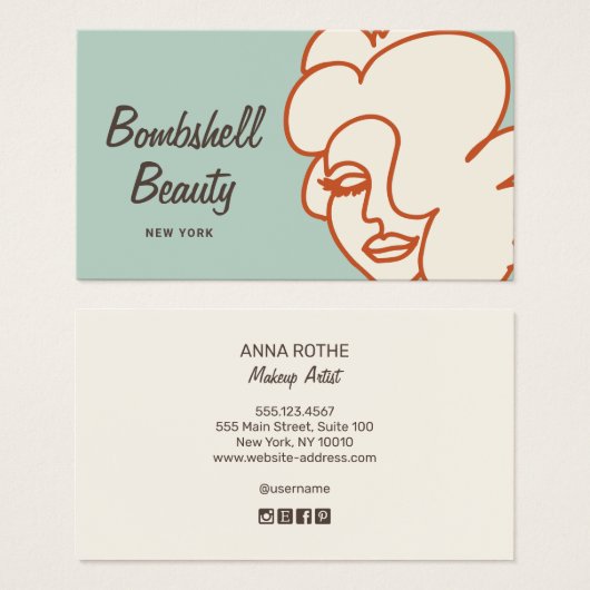 Retro Bombshell Lash Girl Eyelash Extensions (Vorne & Hinten)