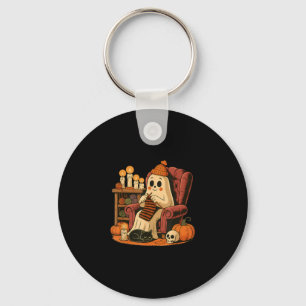 Retro Boo Geist Garn Häkeln Stricken Halloween So Schlüsselanhänger