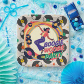 Retro Boogie Woogie Party Papierplatte Pappteller (Party)