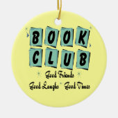 Retro Book Club Ornament - Gute Freunde (Vorne)