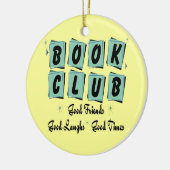Retro Book Club Ornament - Gute Freunde (Links)