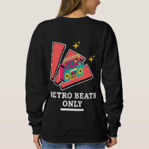 Retro Boombox 80s 90s Vintage Music Beats 