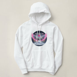 Retro Boombox Wings Hoodie 💖 🎧