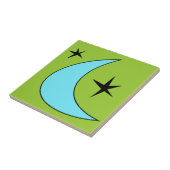 Retro Boomerang Fliese (Seite)