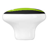 Retro Boomerang Keramikknauf (Seitenansicht)