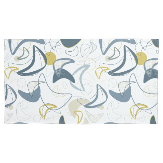 Retro Boomerang! Kissenbezug (Vorderseite-Links)