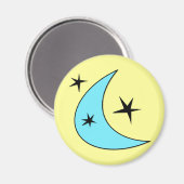 Retro Boomerang Magnet (Vorderseite/Rückseite)