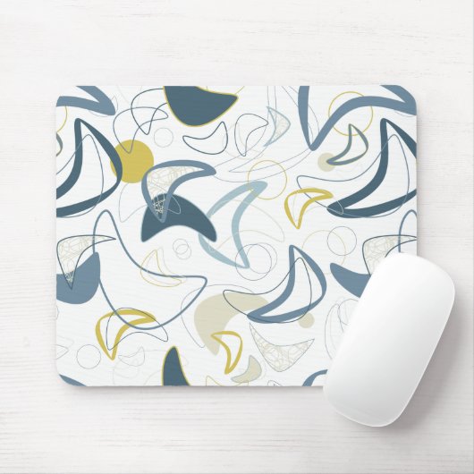 Retro Boomerang! Mousepad (Mit Mouse)