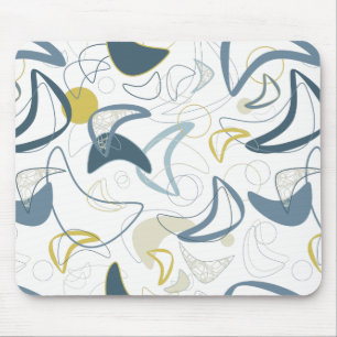 Retro Boomerang! Mousepad