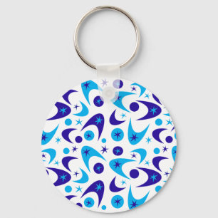 Retro Boomerang Schlüsselanhänger