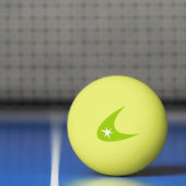 Retro Boomerang Tischtennisball (Netto)