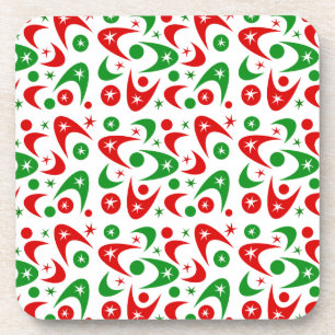Retro Boomerangs aus dem Mittelalter Untersetzer