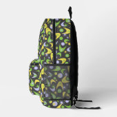 Retro Boomerangs Bedruckter Rucksack (Rechts)